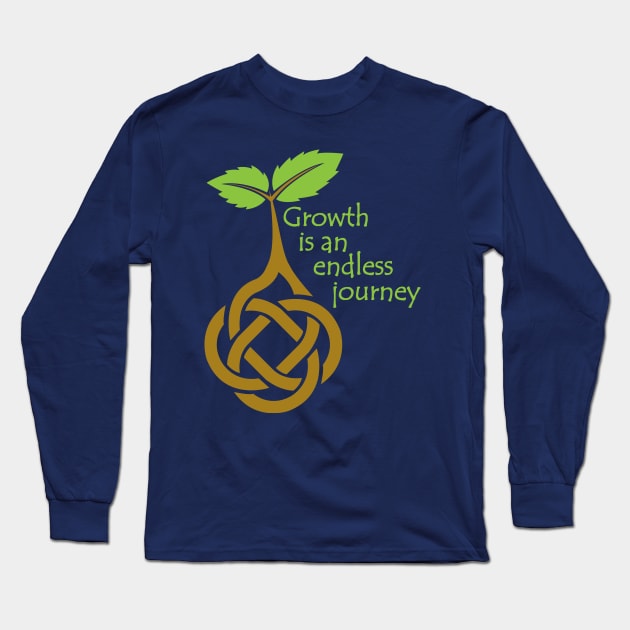 Endless Journey Long Sleeve T-Shirt by WildHusky